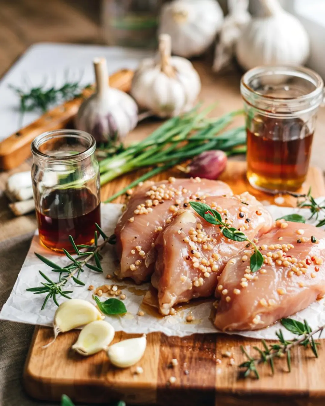 Honey Garlic Chicken Breasts