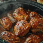 slow cooker chicken thighs