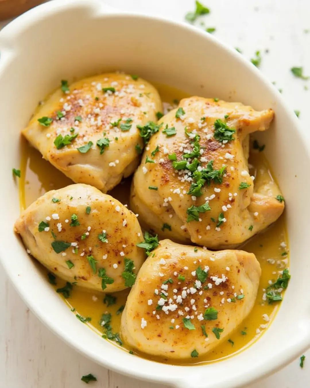 Slow Cooker Chicken Thighs
