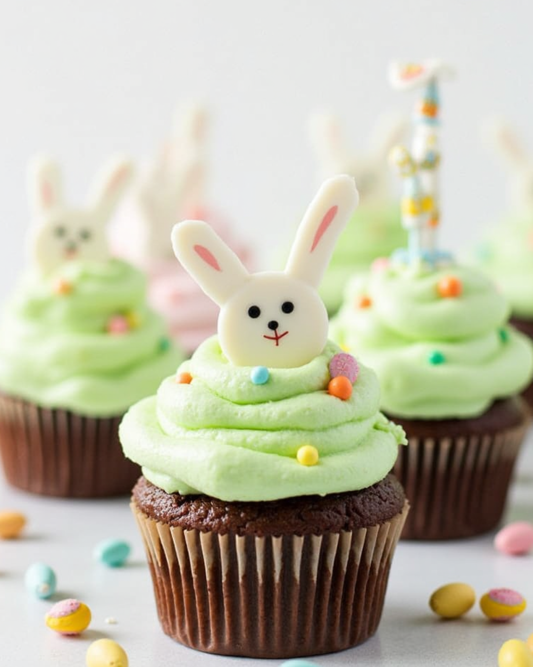 Easter Chocolate Cupcakes