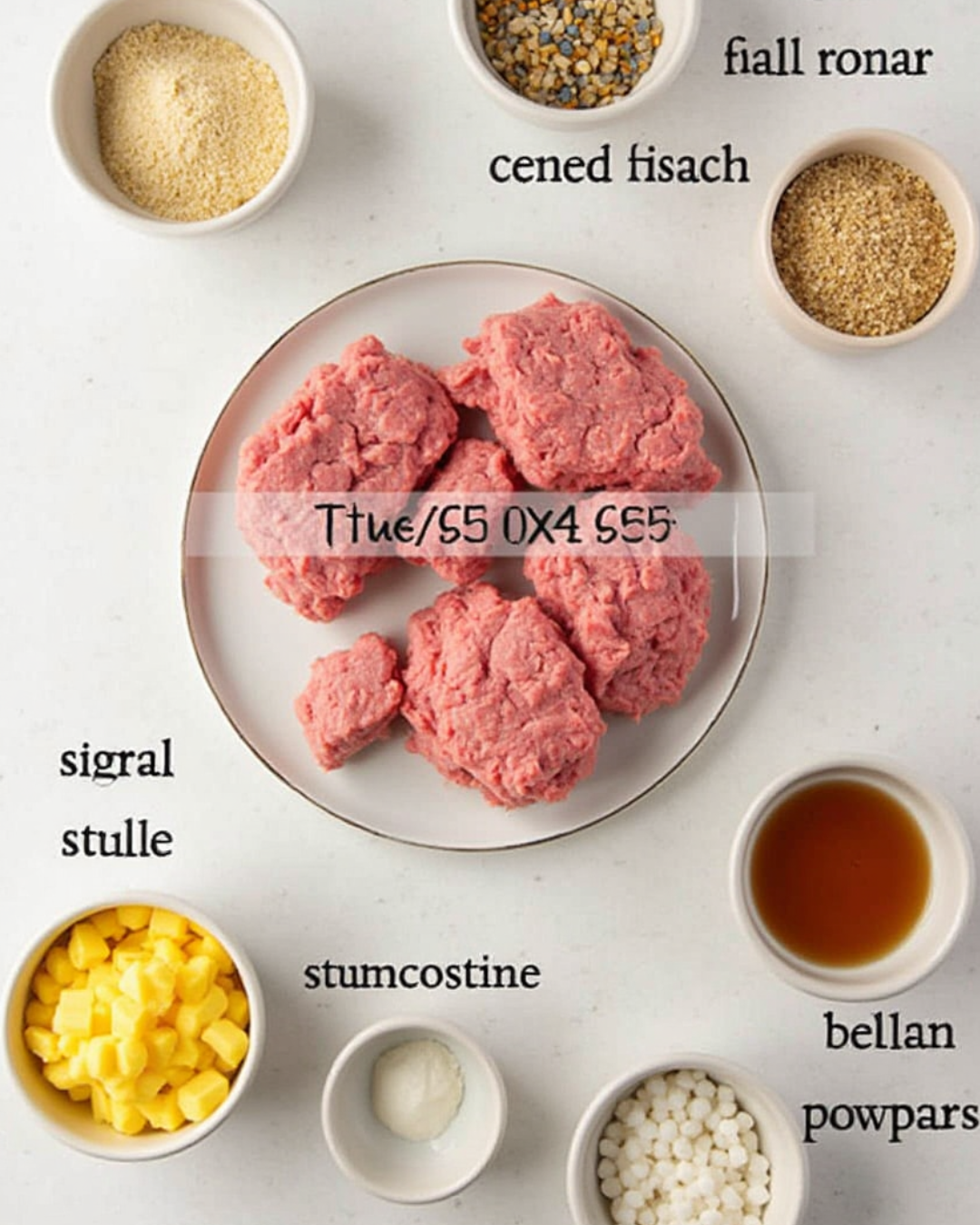 Ingredients for Corned Beef Sliders