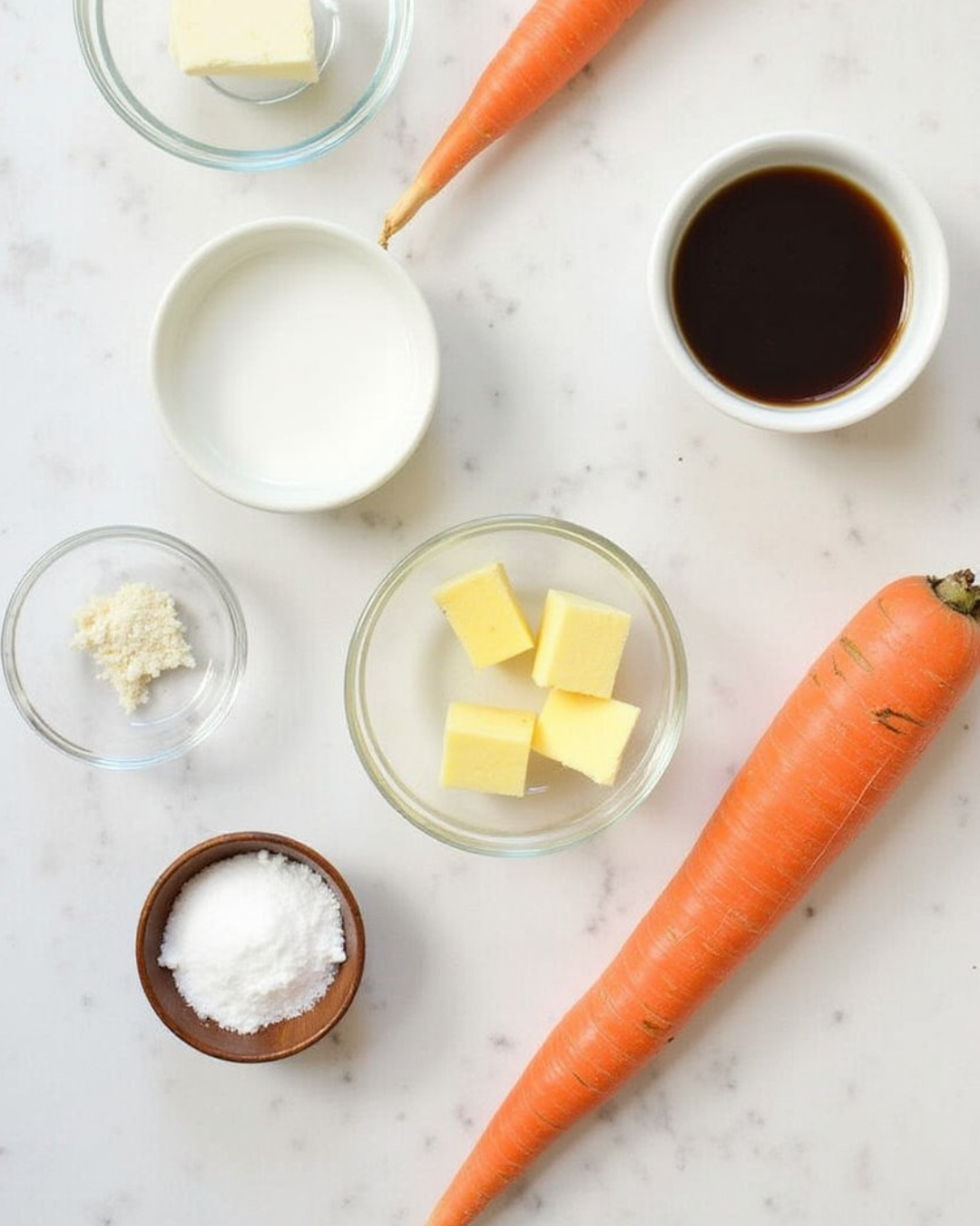 Ingredients for the Best Carrot Cake Bars