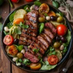 Mediterranean steak bowls recipe