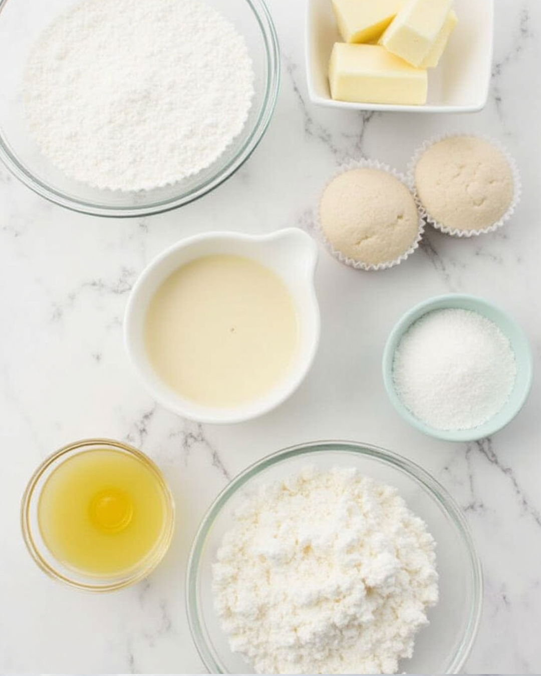Moist Fluffy Vanilla Cupcakes