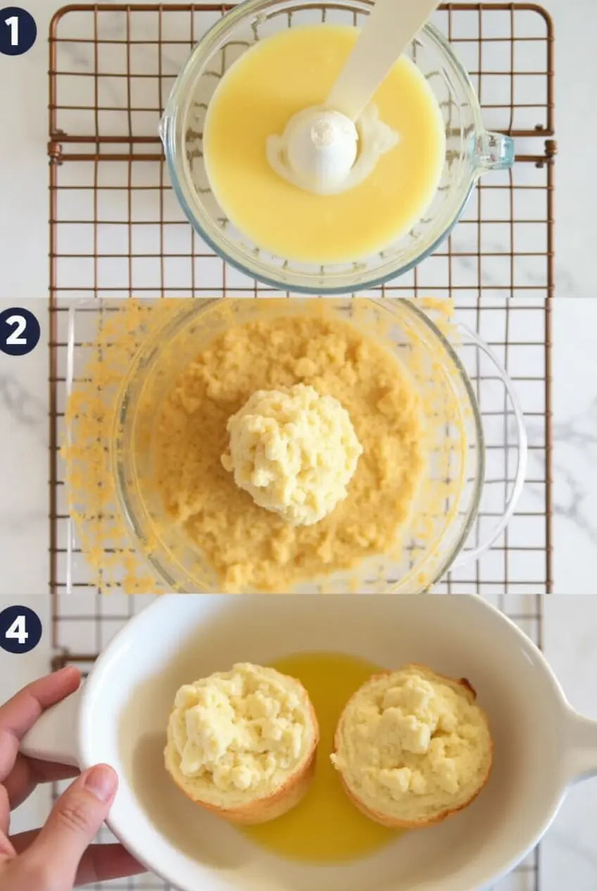 Instructions for Making French Toast Muffins