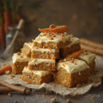 carrot cake bars recipe