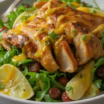 Grilled Chicken Salad with Honey Mustard