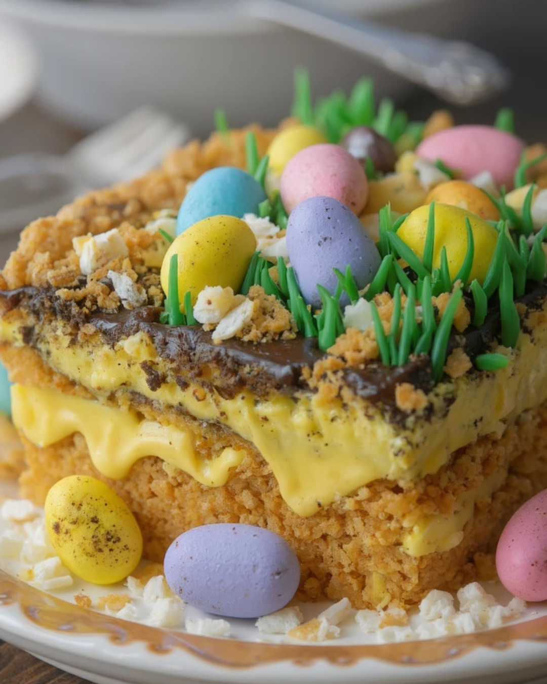 Easter Dirt Cake Casserole
