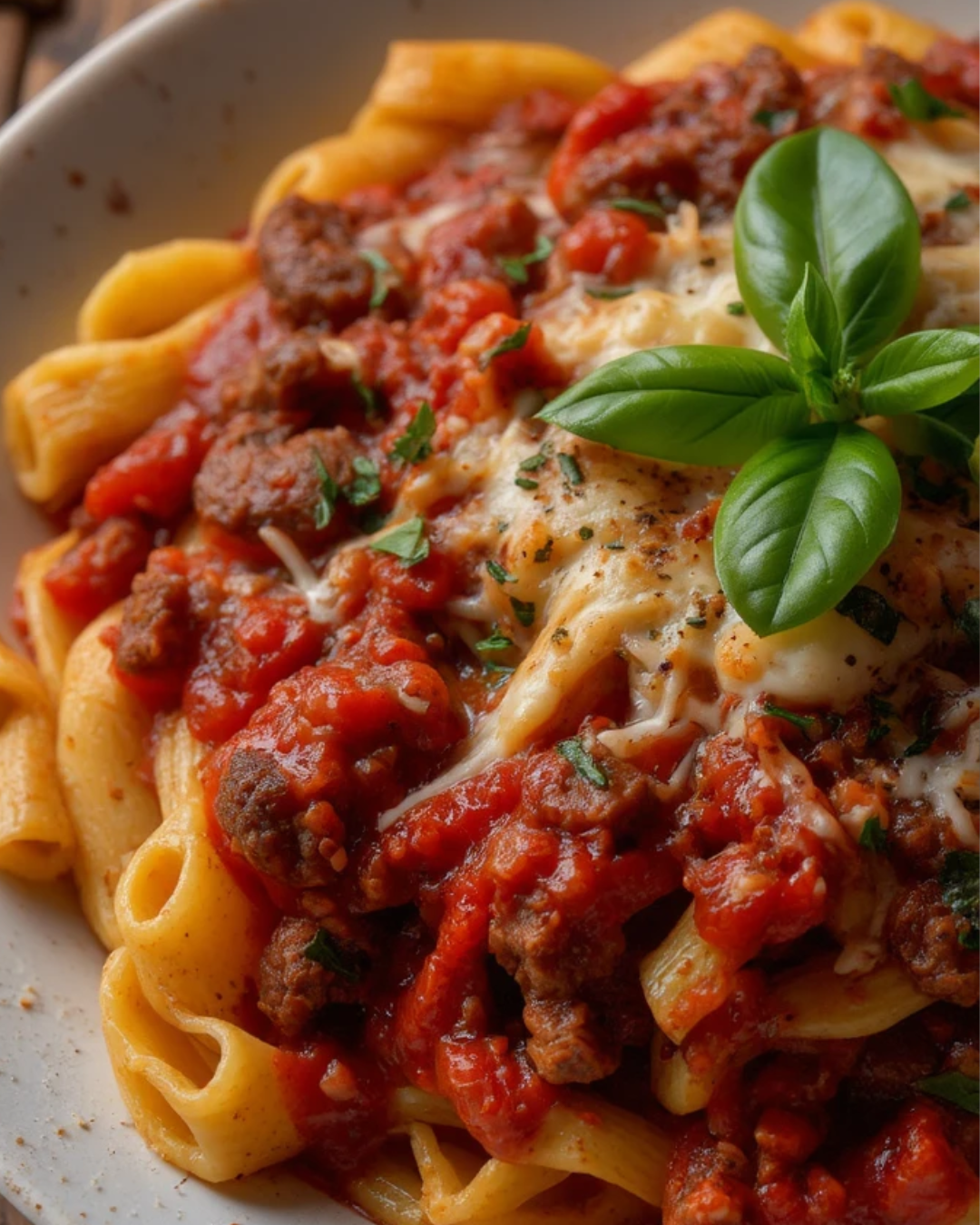 Beef Rigatoni Pasta