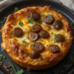 Sausage Egg and Cheese Breakfast Roll