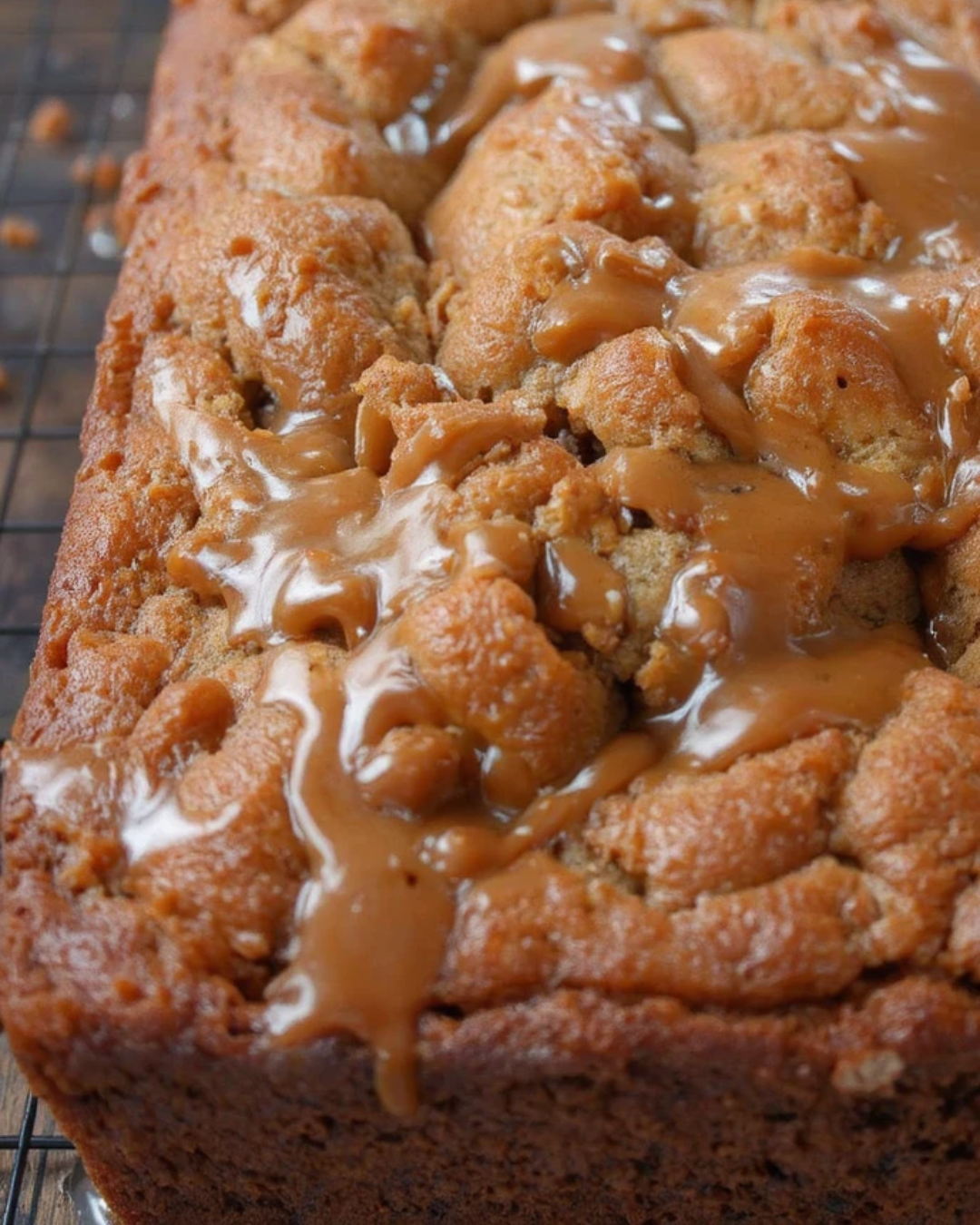 Biscoff banana bread
