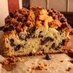 Brown Butter Chocolate Chip Crumb Loaf Cake