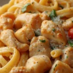Creamy Chicken Garlic Parmesan Pasta