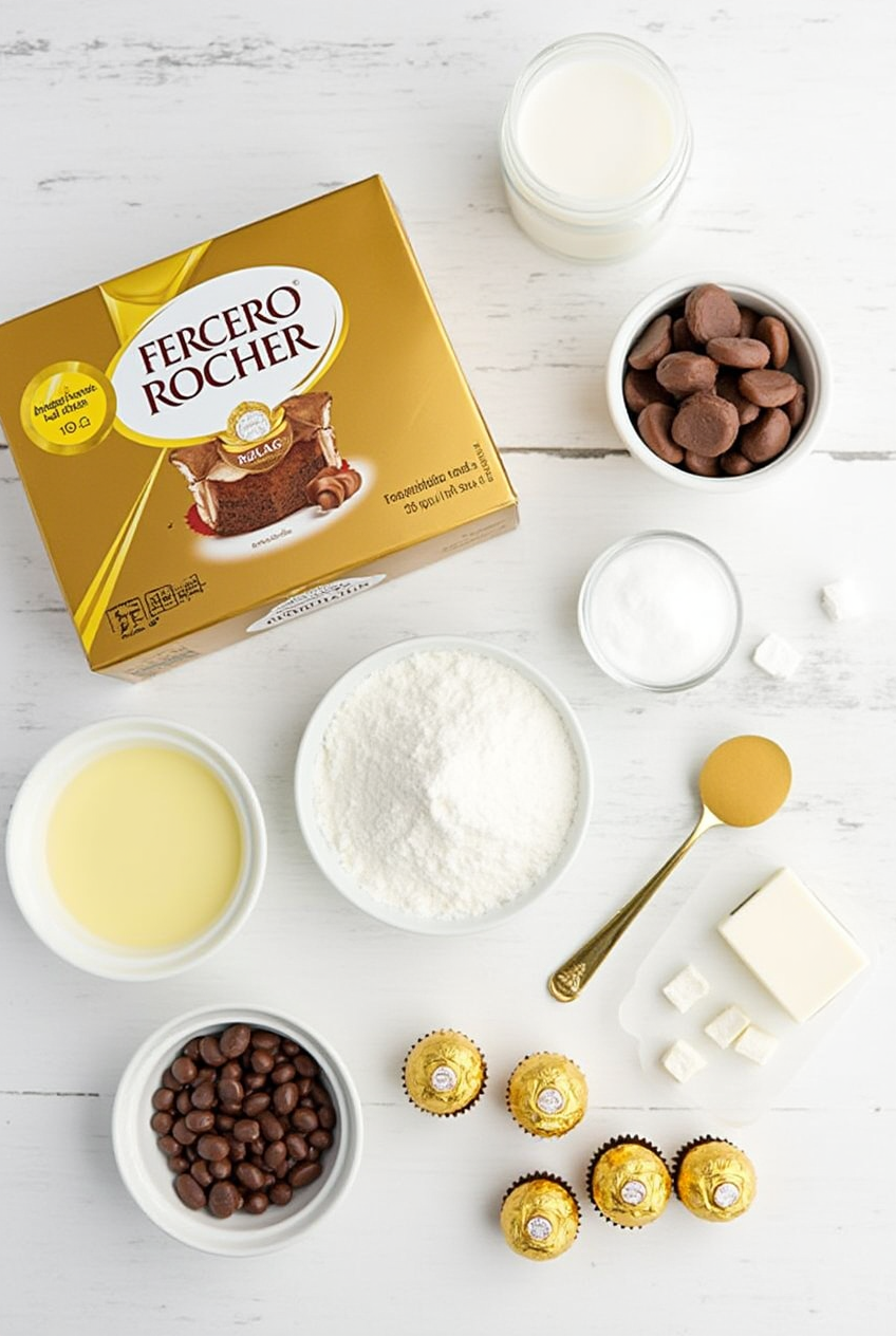  Ferrero Rocher Brownies