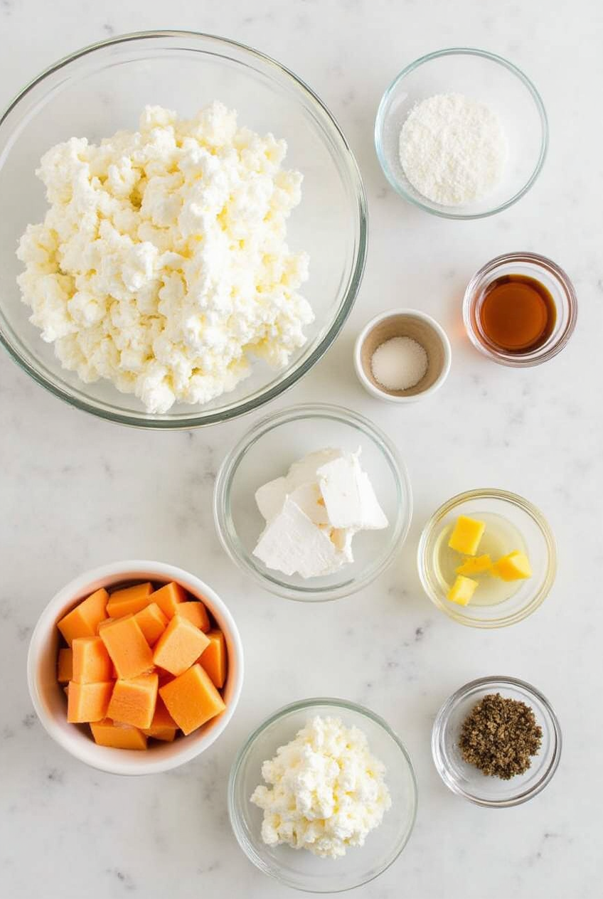Ingredients for Banana Split Fluff Salad